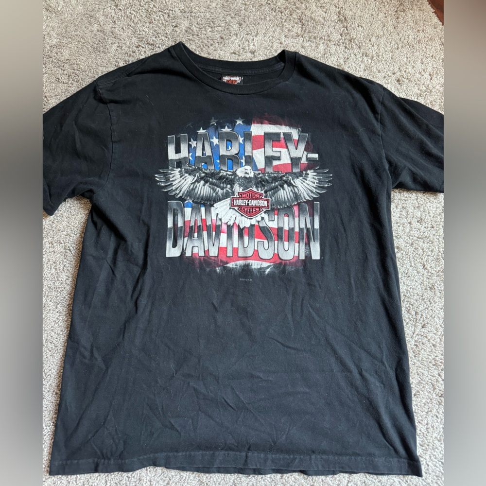 Harley-Davidson Patriotic‎ Graphic Tee